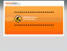 Tablet Screenshot of diariodirecto.com